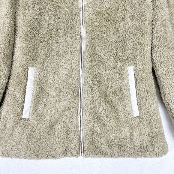 Patagonia Women's Los Gatos Jacket Size Medium El Cap Khaki Fleece Full Zip - Picture 4 of 6